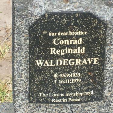 WALDEGRAVE Conrad Reginald 1933-1979