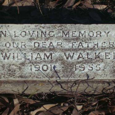 WALKER William 1901-1955