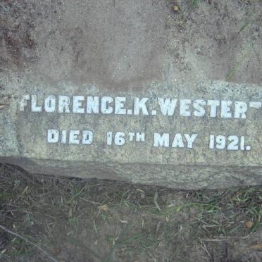 WESTERTON Florence K. -1921