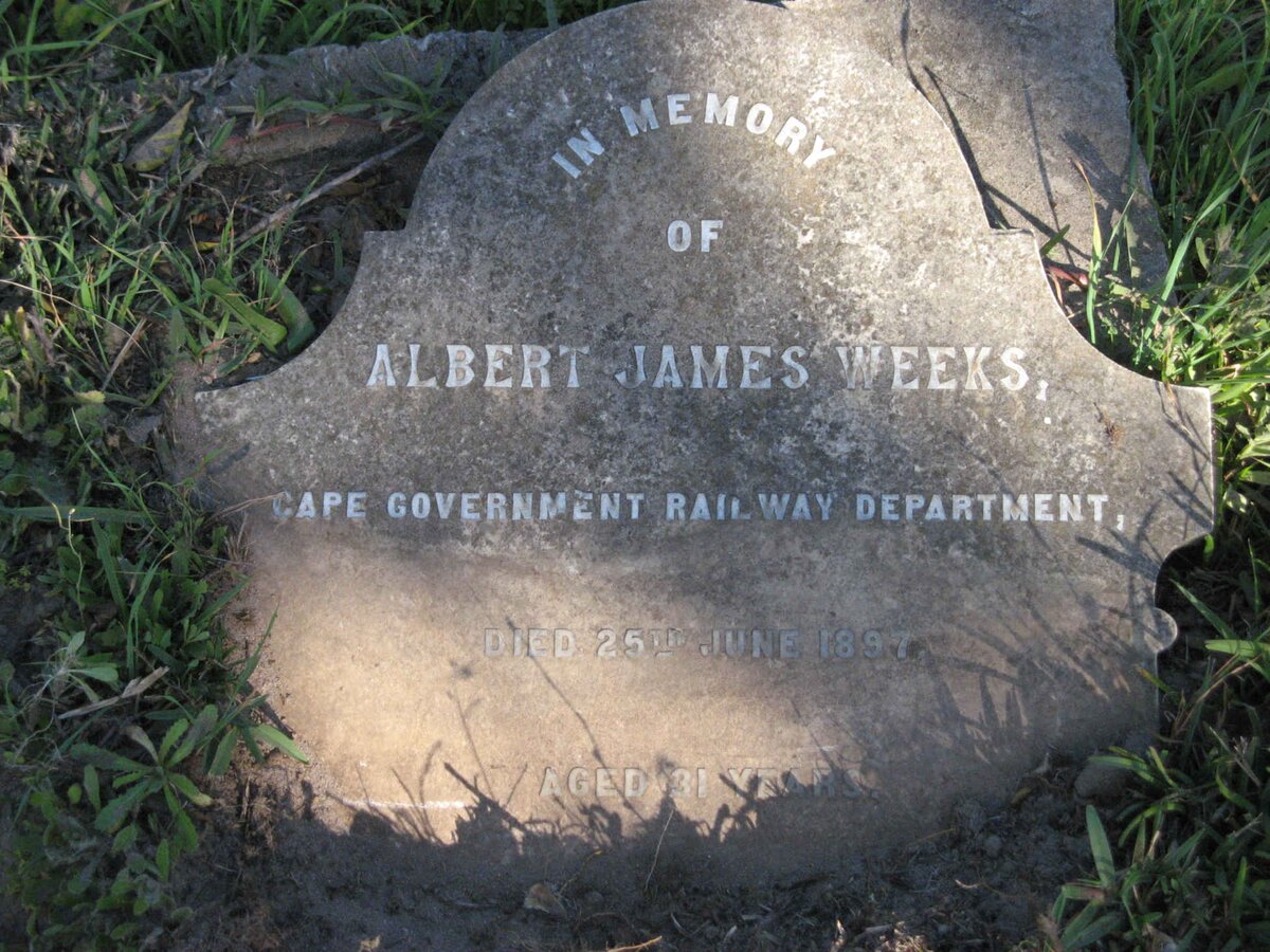WEEKS Albert James -1897