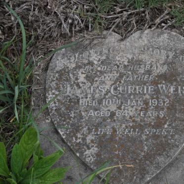 WEISS James Curry -1932