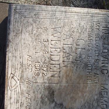 WEEDEN Guy Alan 1972-1989