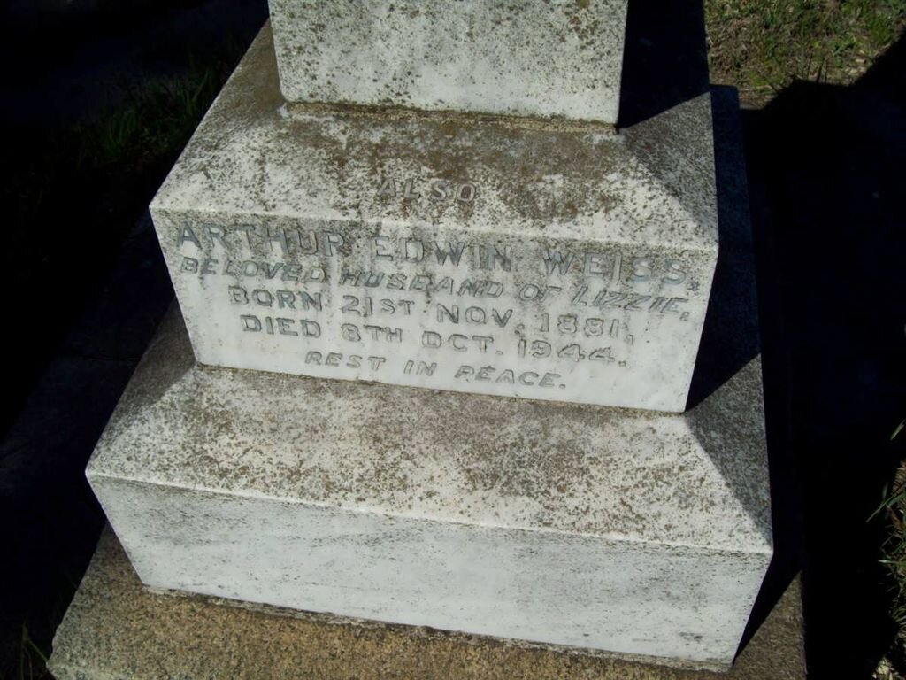 WEISS Arthur Edwin 1881-1944