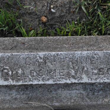 WILSON Catherine Gillespie