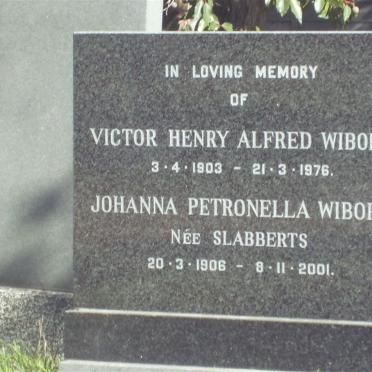 WIBORG Victor Henry Alfred 1903-1976 &amp; Johanna Petronella SLABBERT 1906-2001
