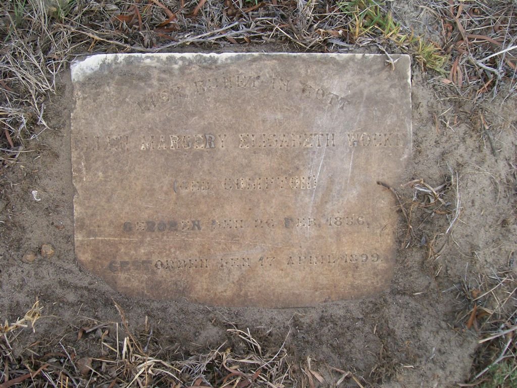 WOCKE ? Margery Elizabeth nee ? 1836-1899