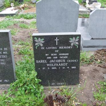 WOLFAARDT Sarel Jacobus 1925-1982