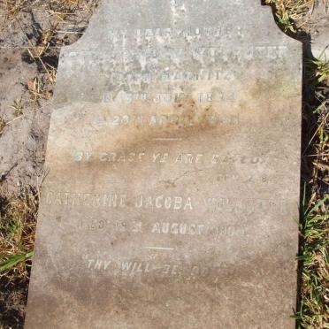 WOLHUTER Catherina W. nee MARITZ  1834-1898 :: WOLHUTER Catherine Jacoba -1908