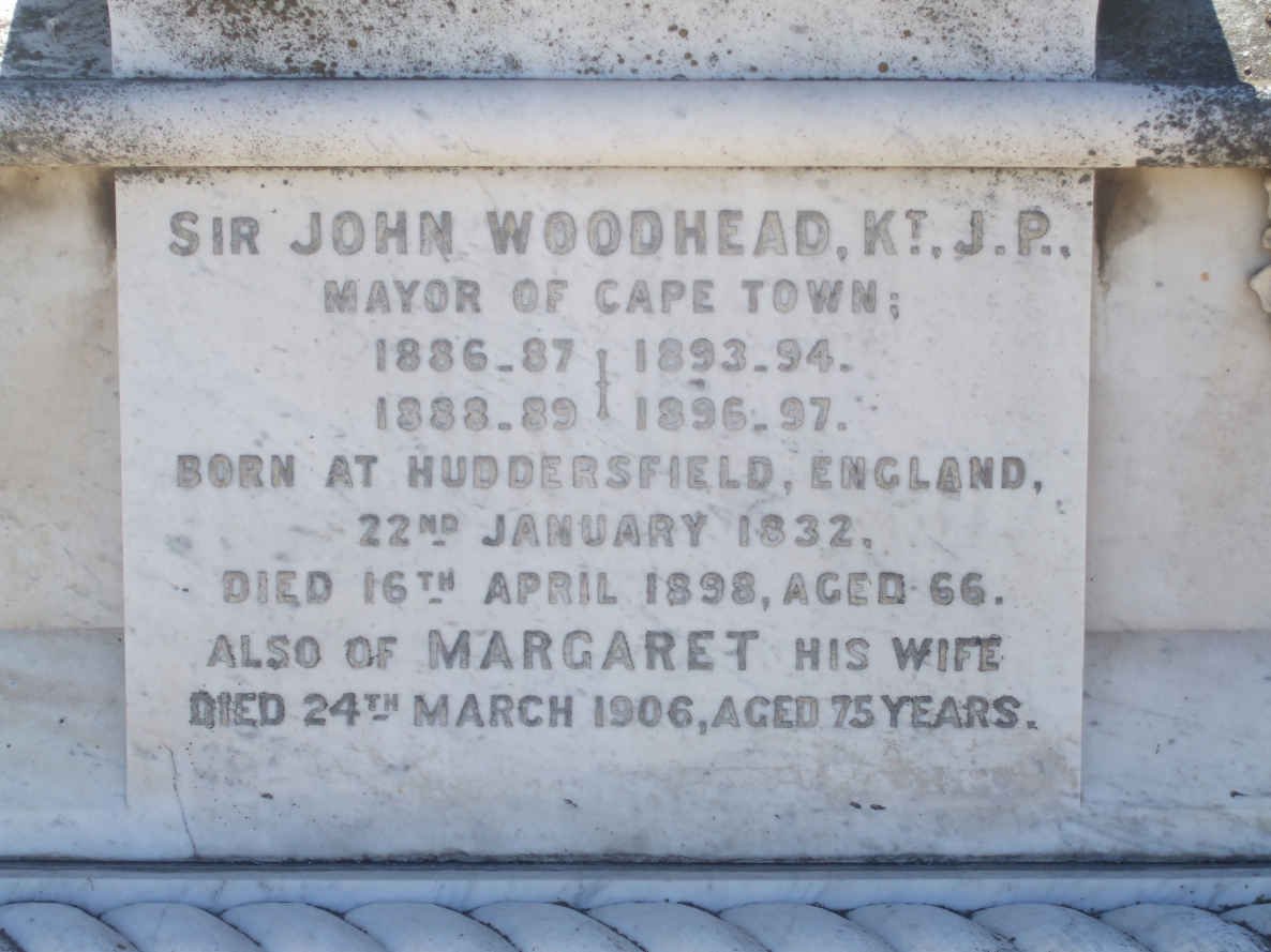 WOODHEAD John 1832-1898 &amp; Margaret -1906