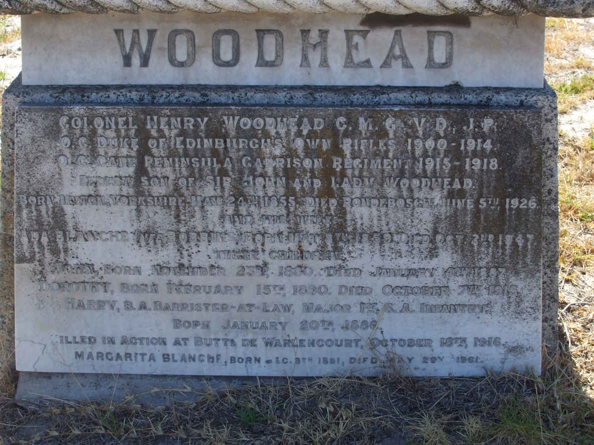 WOODHEAD Henry 1855-1926 &amp; Ada Blanche BOBBINS 1859-1947
