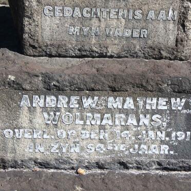 WOLMARANS Andrew Mathew -1918