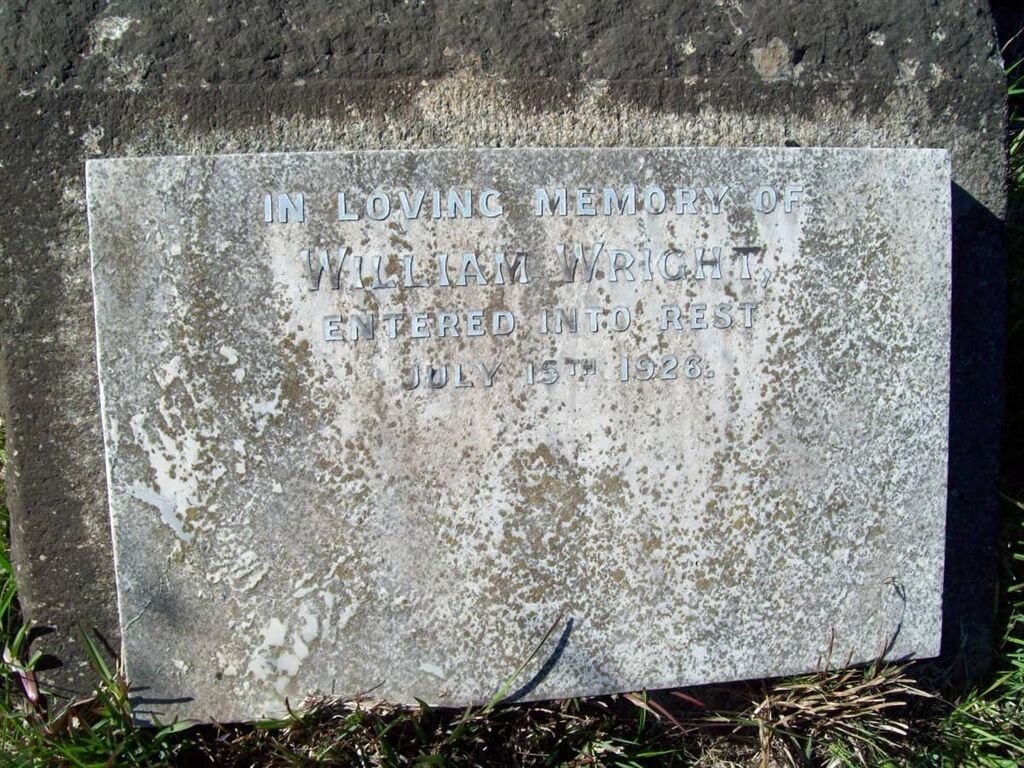 WRIGHT William -1926