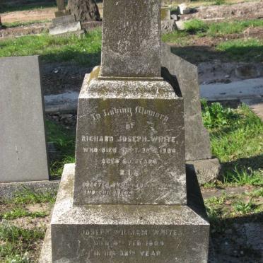 WHITE Richard Joseph -1904 :: WHITE Joseph William -1909