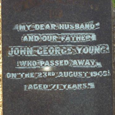 YOUNG John George  -1946 
