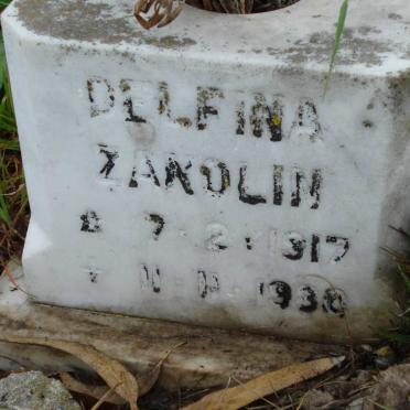 ZANOLIN Delfina 1917-1980