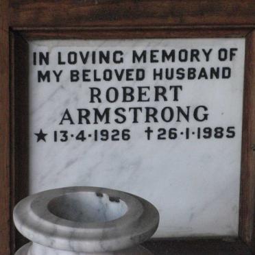 ARMSTRONG Robert 1926-1985