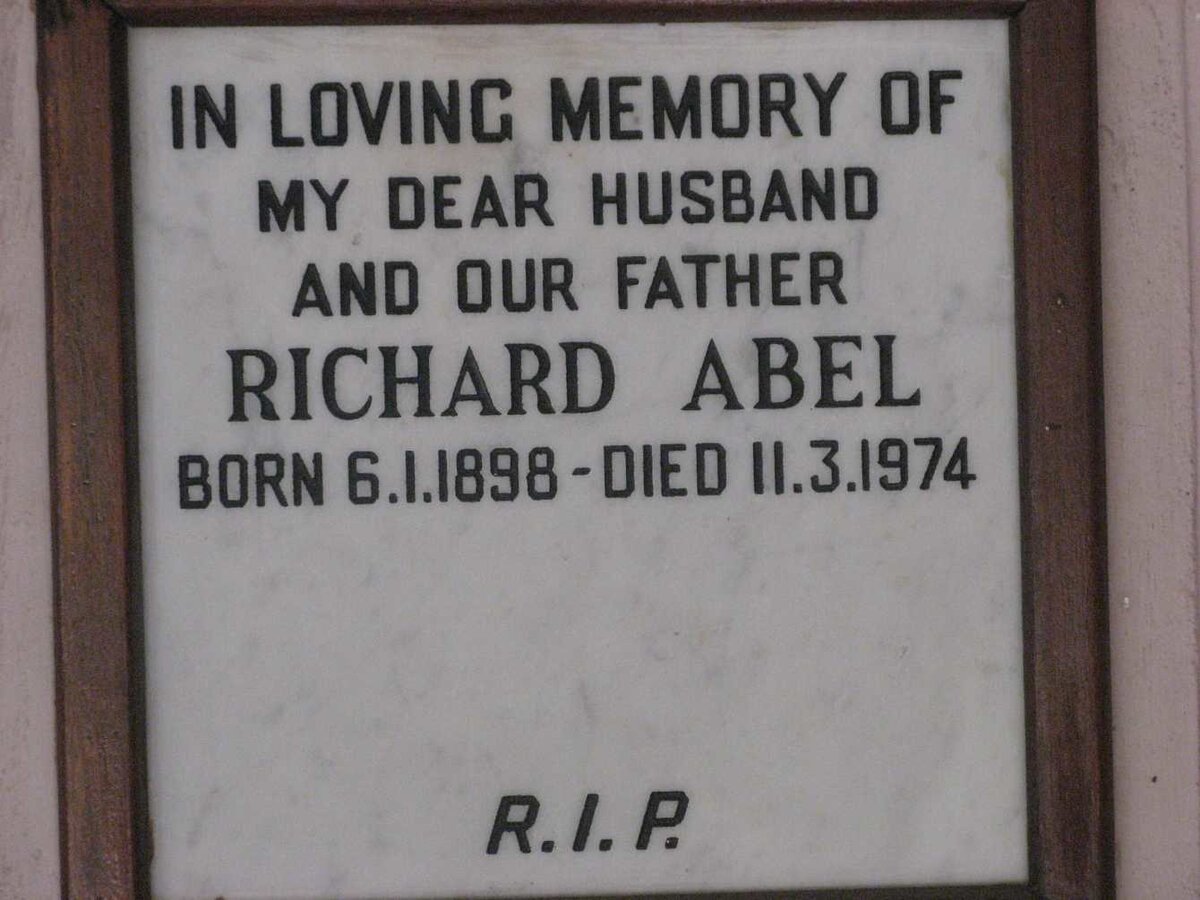 ABEL Richard 1898-1974