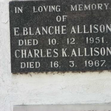 ALLISON Charles K. -1967 &amp; E. Blanche -1951