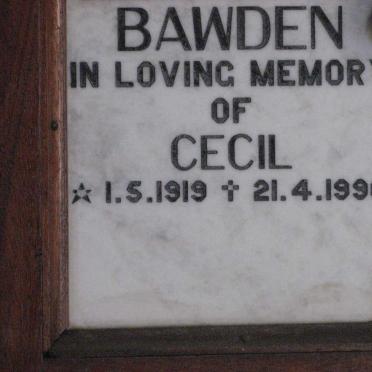 BAWDEN Cecil 1919-1990