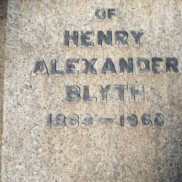 BLYTH Henry Alexander 1889-1960