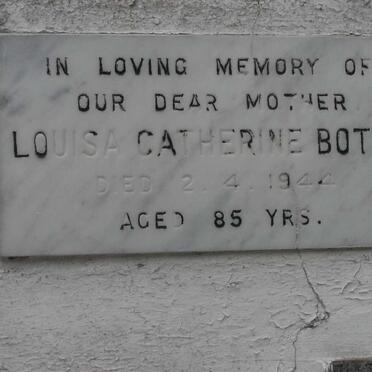 BOTHA Louisa Catherine -1944