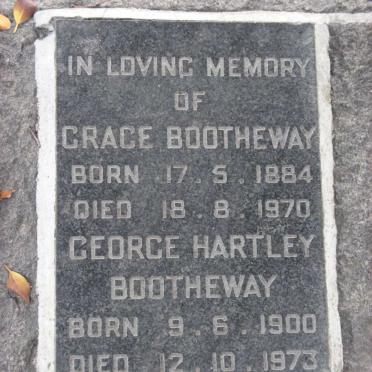 BOOTHEWAY Grace 1884-1970 :: BOOTHEWAY George Hartley 1900-1973