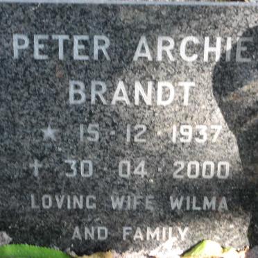 BRANDT Peter Archie 1937-2000