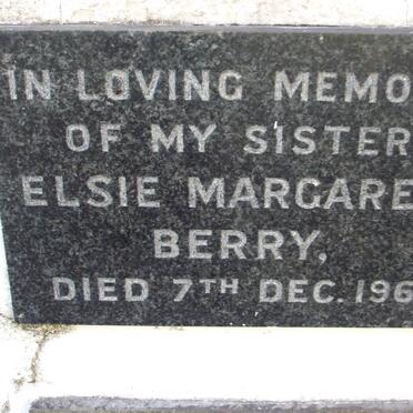 BERRY Elsie Margaret -1961