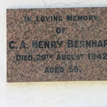 BERNHARD C.A.Henry -1942