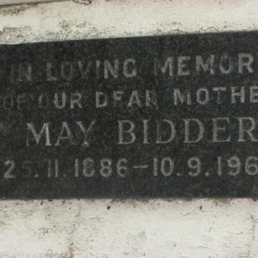 BIDDER May 1886-1962