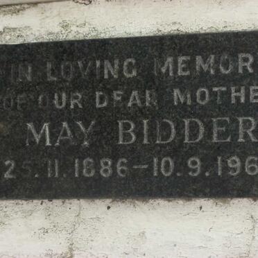 BIDDER May 1886-1962