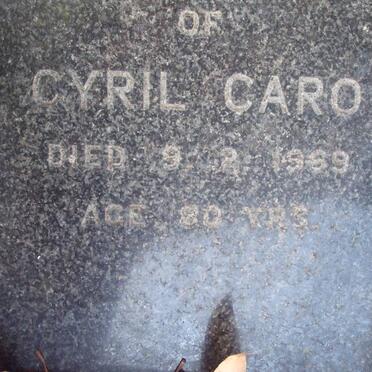 CARO Cyril -1969