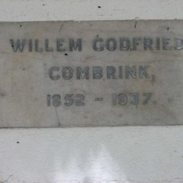 COMBRINK Willem Godfried 1852-1937