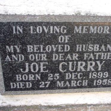 CURRY Joe 1899-1958