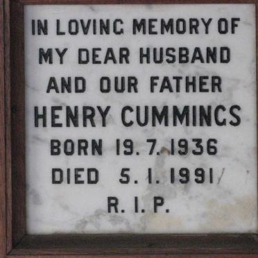 CUMMINGS Henry 1936-1991