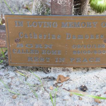 DAMONZE Catherine 1925-2007