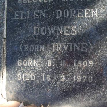 DOWNES Ellen Doreen nee IRVINE 1909-1970