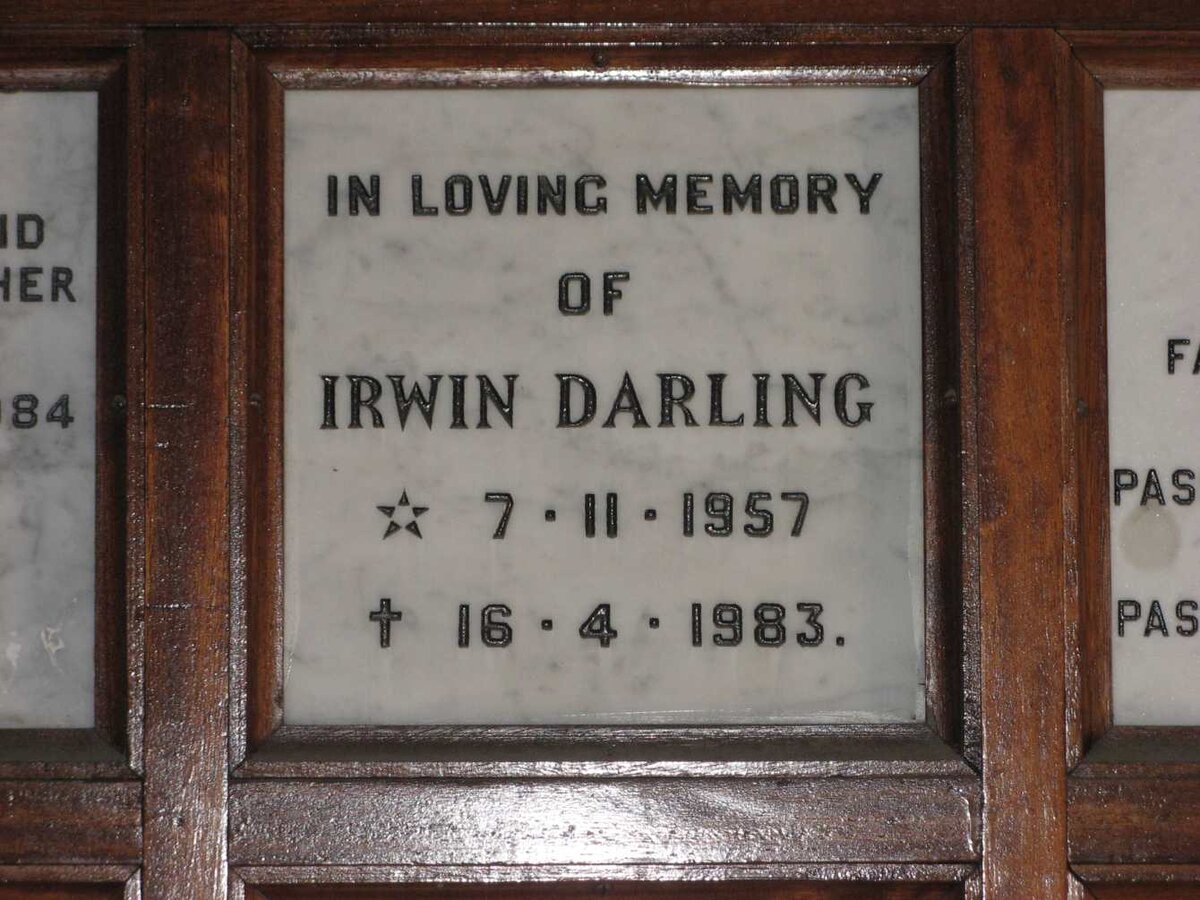 DARLING Irwin 1957-1983