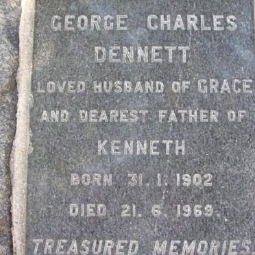 DENNETT George Charles 1902-1969