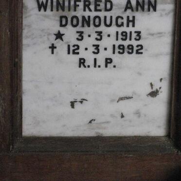 DONOUGH Winifred Ann 1913-1992