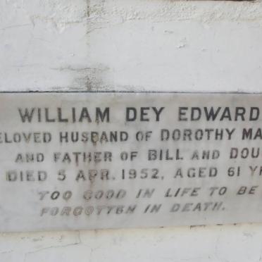EDWARDS William Dey -1952