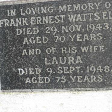 ELLIS Frank Ernest Watts -1943 &amp; Laura -1948