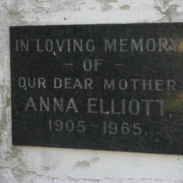 ELLIOTT Anna 1905-1965