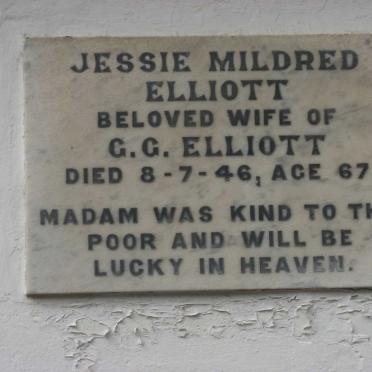 ELLIOTT Jessie Mildred -1946