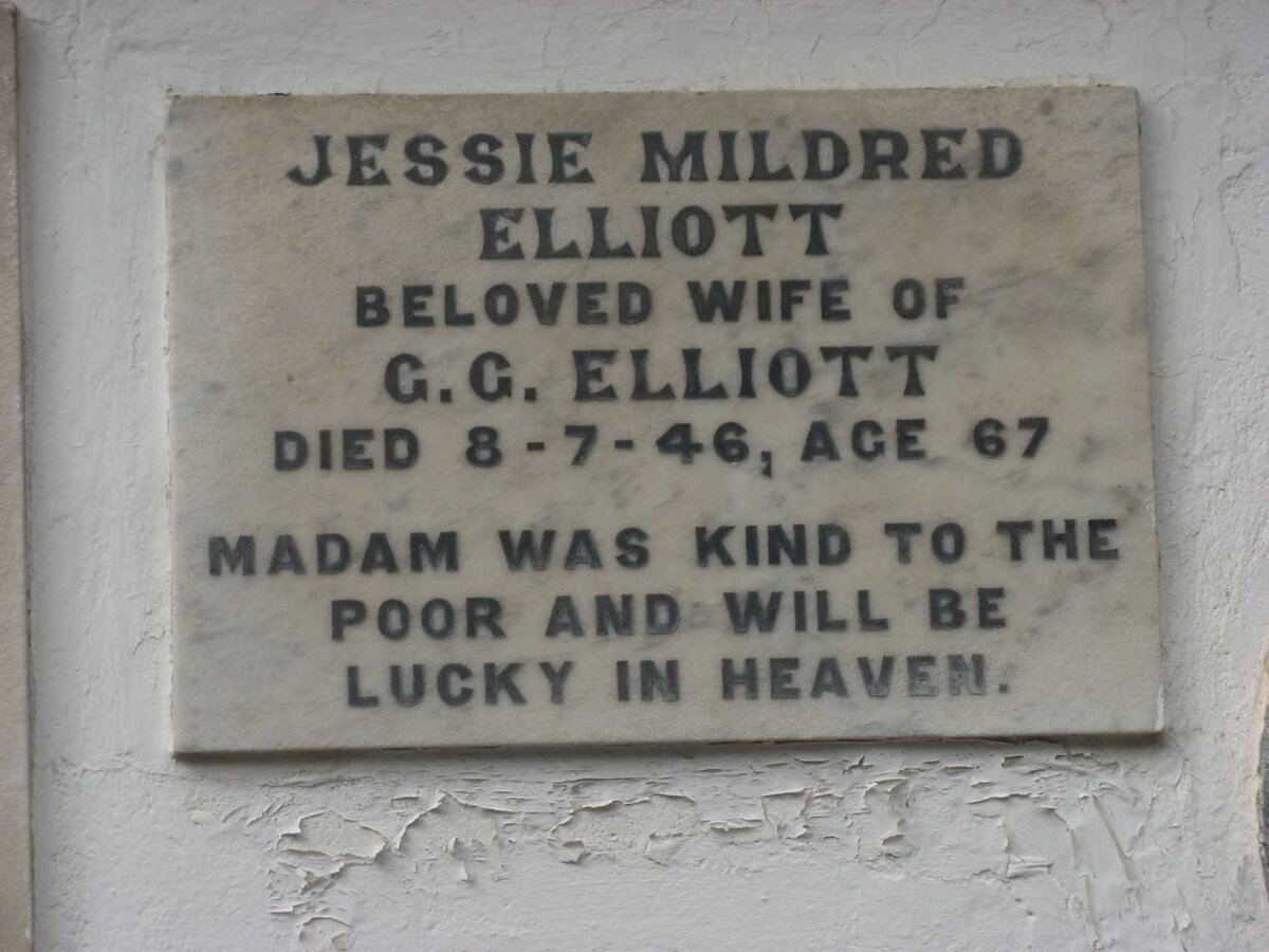 ELLIOTT Jessie Mildred -1946