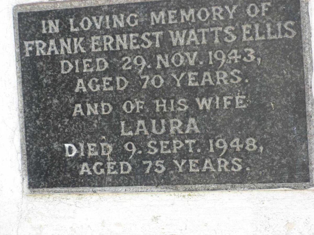 ELLIS Frank Ernest Watts -1943 &amp; Laura -1948