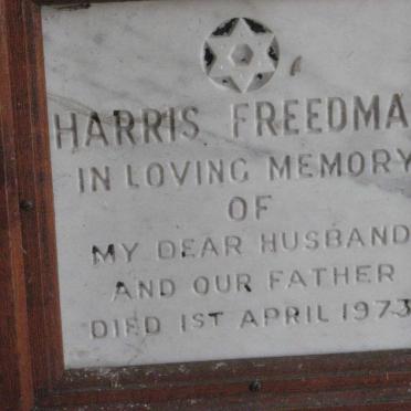 FREEDMAN Harris -1973