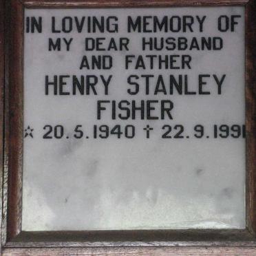 FISHER Henry Stanley 1940-1991