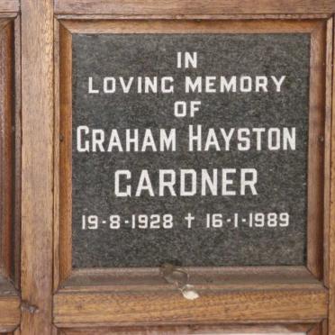 GARDNER Graham Hayston 1928-1989