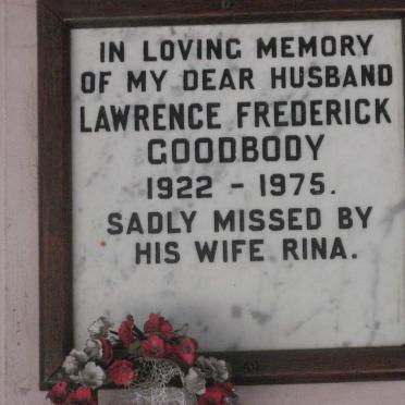 GOODBODY Lawrence Frederick 1922-1975